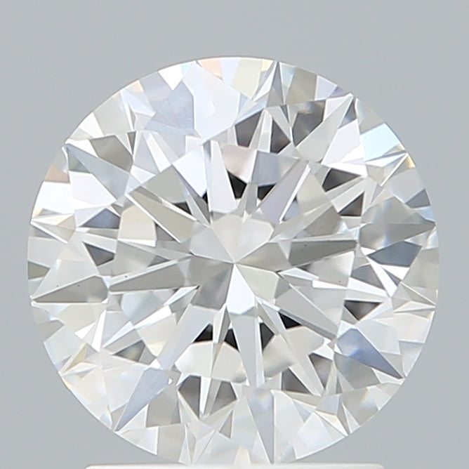 2.10 Carat Round Shaped, Excellent Cut, D Color, VVS2 Clarity, IGI Certified Lab Grown Diamond