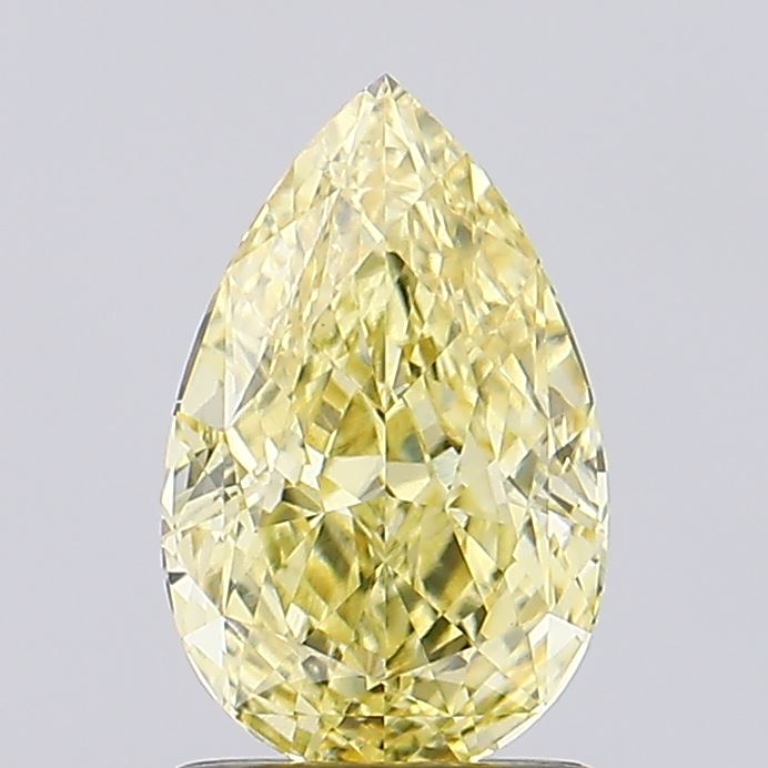 1.50 Carat Pear Shaped, Ideal Cut, VVS2 Clarity, IGI Certified Lab Grown Diamond