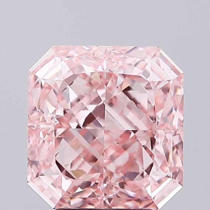 3.93 Carat Radiant Shaped, Ideal Cut, VS1 Clarity, IGI Certified Lab Grown Diamond