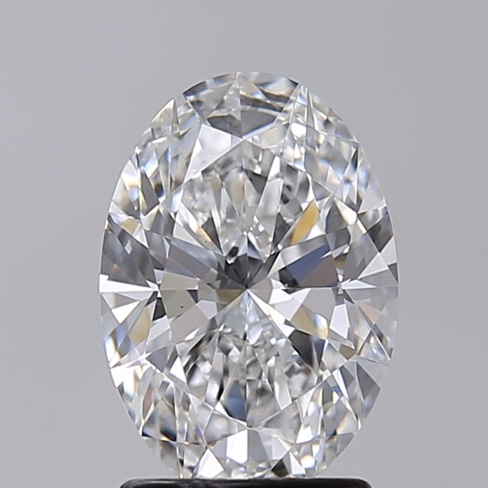 1.95 Carat Oval Shaped, Very Good Cut, D Color, VS1 Clarity, IGI Certified Lab Grown Diamond