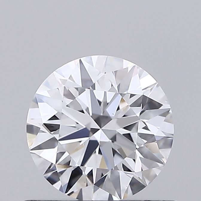 0.53 Carat Round Shaped, Ideal Cut, D Color, VS1 Clarity, IGI Certified Lab Grown Diamond