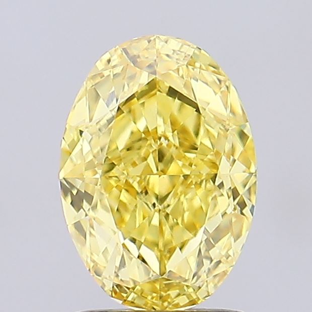 1.55 Carat Oval Shaped, Excellent Cut, VVS2 Clarity, IGI Certified Lab Grown Diamond