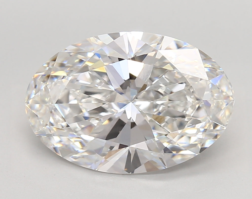 4.36 Carat Oval Shaped, Very Good Cut, E Color, VVS1 Clarity, IGI Certified Lab Grown Diamond
