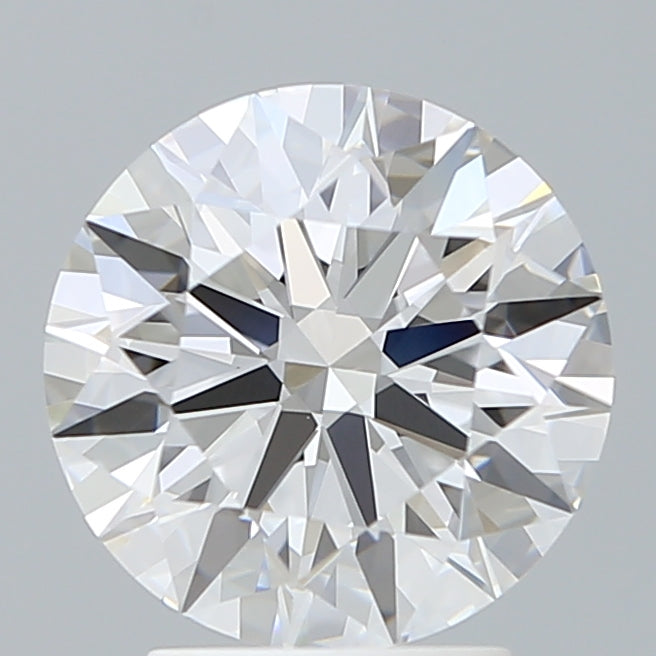 3.10 Carat Round Shaped, Ideal Cut, D Color, VVS2 Clarity, IGI Certified Lab Grown Diamond