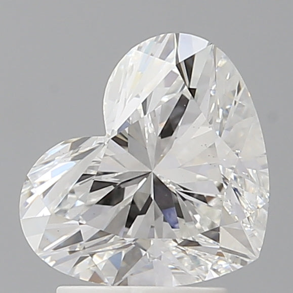 2.55 Carat Heart Shaped, Ideal Cut, E Color, VVS2 Clarity, IGI Certified Lab Grown Diamond