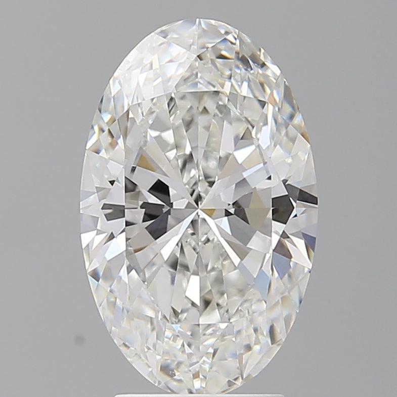 3.51 Carat Oval Shaped, Ideal Cut, E Color, VVS2 Clarity, IGI Certified Lab Grown Diamond