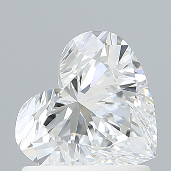 1.04 Carat Heart Shaped, Ideal Cut, D Color, VVS1 Clarity, IGI Certified Lab Grown Diamond
