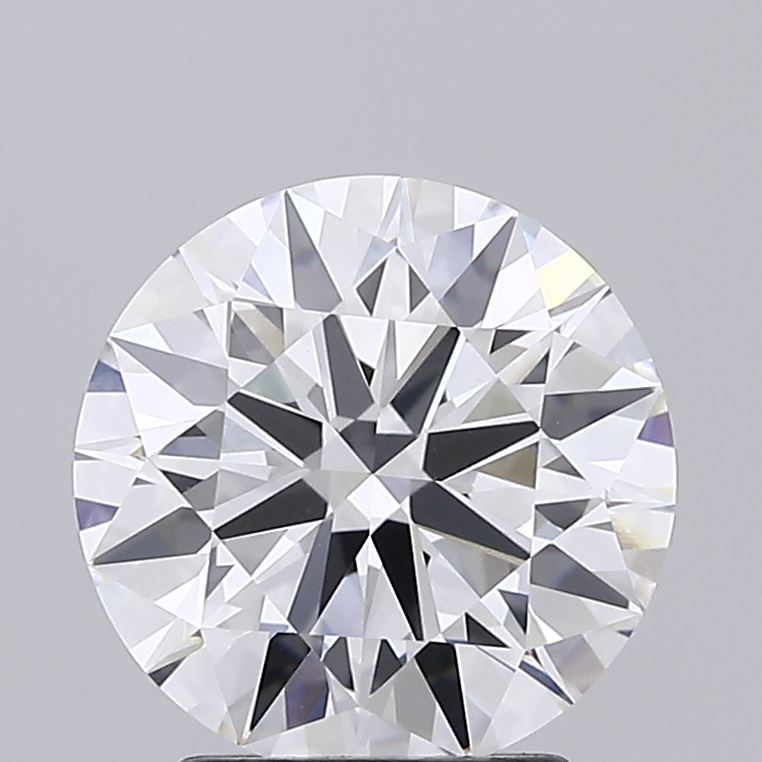 2.72 Carat Round Shaped, Ideal Cut, E Color, VVS2 Clarity, IGI Certified Lab Grown Diamond