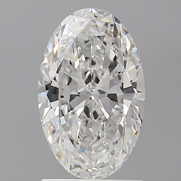 1.58 Carat Oval Shaped, Ideal Cut, E Color, VVS2 Clarity, IGI Certified Lab Grown Diamond