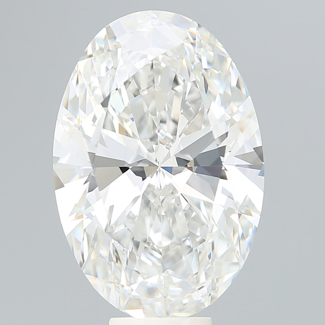 10.37 Carat Oval Shaped, Ideal Cut, F Color, VS1 Clarity, IGI Certified Lab Grown Diamond