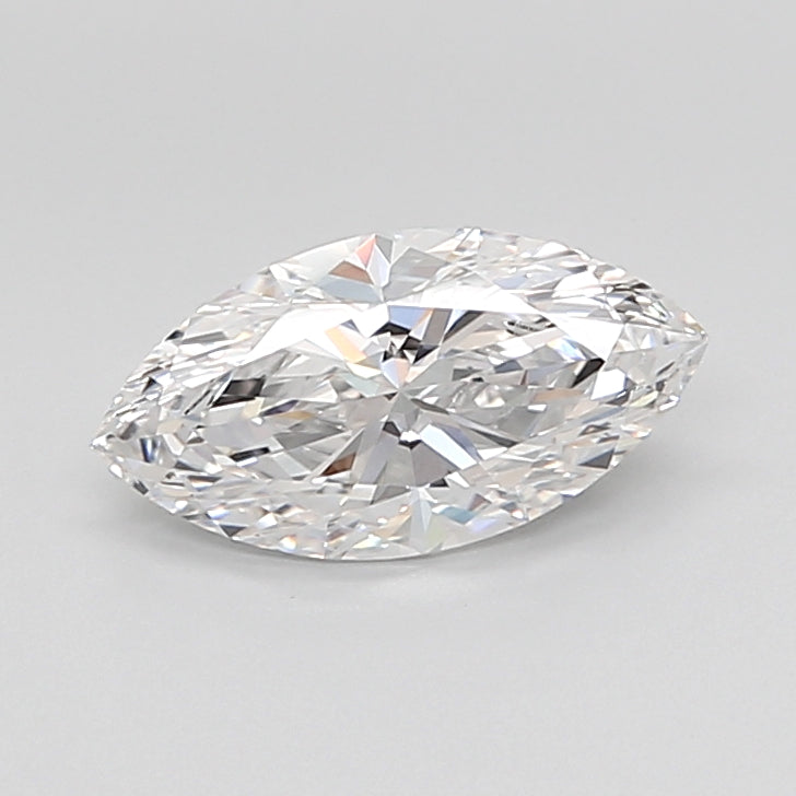 2.06 Carat Marquise Shaped, Ideal Cut, E Color, VVS2 Clarity, IGI Certified Lab Grown Diamond