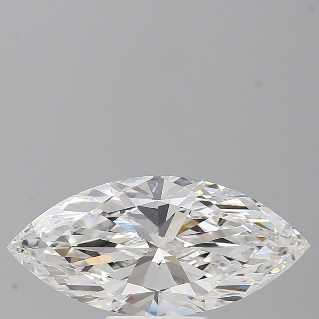 4.05 Carat Marquise Shaped, Excellent Cut, E Color, VVS2 Clarity, IGI Certified Lab Grown Diamond