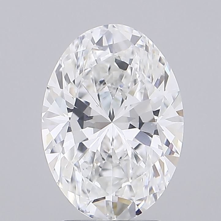 2.85 Carat Oval Shaped, Ideal Cut, D Color, VVS1 Clarity, IGI Certified Lab Grown Diamond