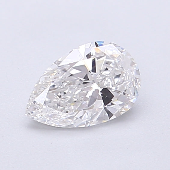 0.51 Carat Pear Shaped, Very Good Cut, D Color, VS1 Clarity, IGI Certified Lab Grown Diamond