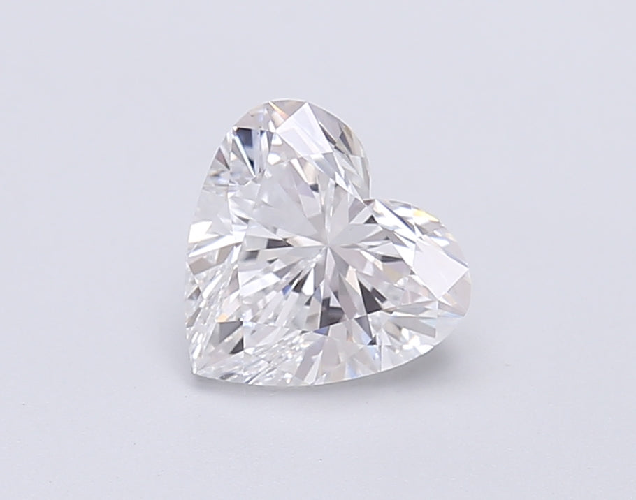 1.35 Carat Heart Shaped, Very Good Cut, D Color, VS1 Clarity, IGI Certified Lab Grown Diamond