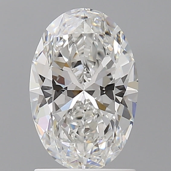 1.57 Carat Oval Shaped, Ideal Cut, E Color, VVS2 Clarity, IGI Certified Lab Grown Diamond