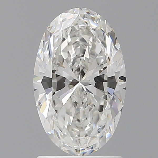 1.60 Carat Oval Shaped, Ideal Cut, F Color, VVS2 Clarity, IGI Certified Lab Grown Diamond