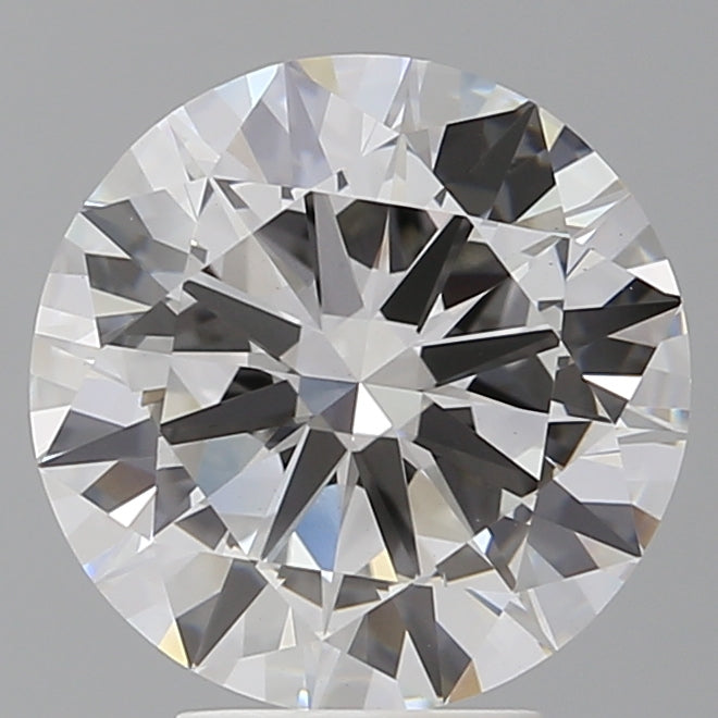 4.52 Carat Round Shaped, Excellent Cut, F Color, VVS2 Clarity, IGI Certified Lab Grown Diamond