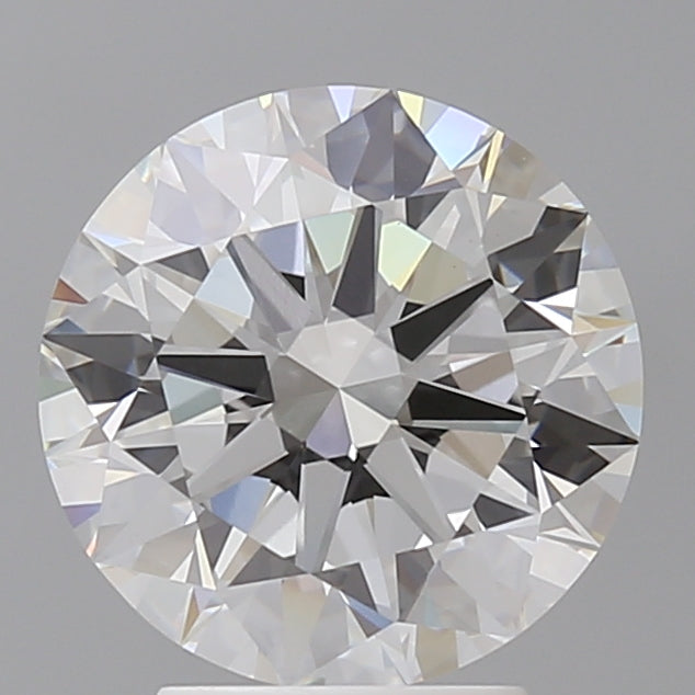 3.55 Carat Round Shaped, Excellent Cut, E Color, VVS2 Clarity, IGI Certified Lab Grown Diamond