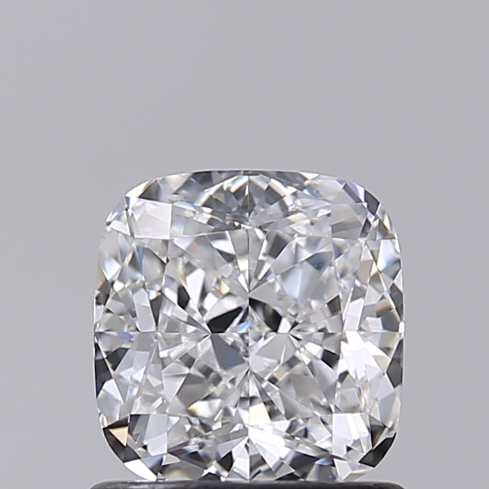 1.02 Carat Cushion Shaped, Excellent Cut, D Color, VVS2 Clarity, IGI Certified Lab Grown Diamond