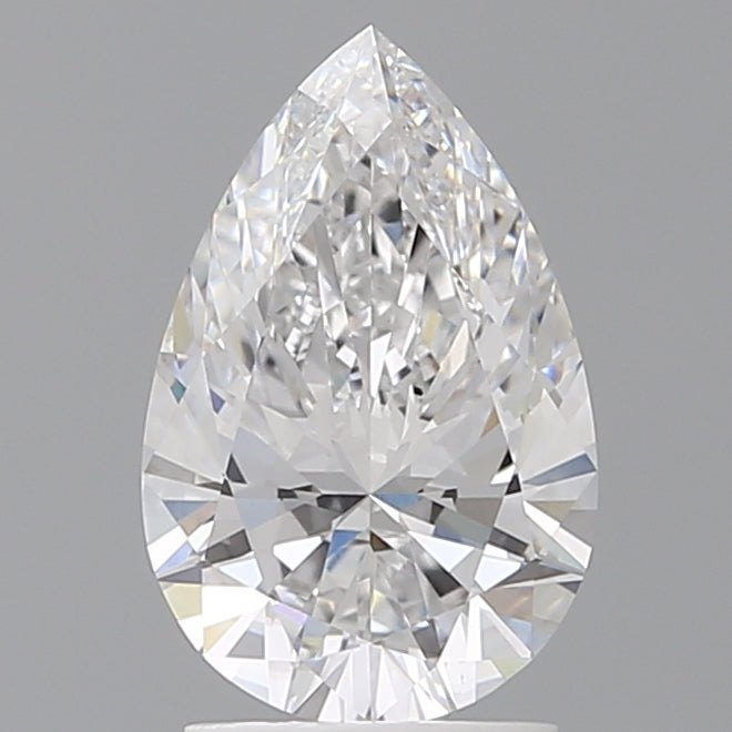2.09 Carat Pear Shaped, Ideal Cut, E Color, VVS2 Clarity, IGI Certified Lab Grown Diamond