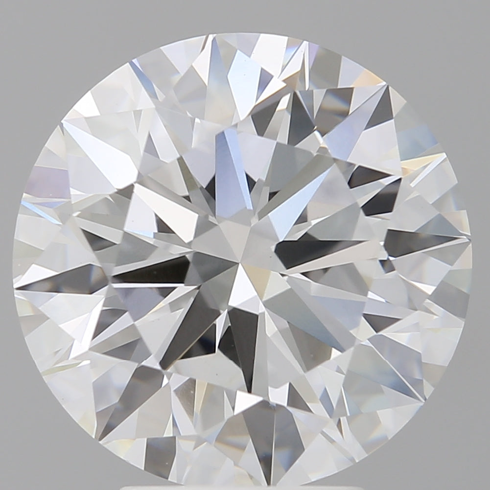 5.10 Carat Round Shaped, Ideal Cut, E Color, VVS2 Clarity, IGI Certified Lab Grown Diamond