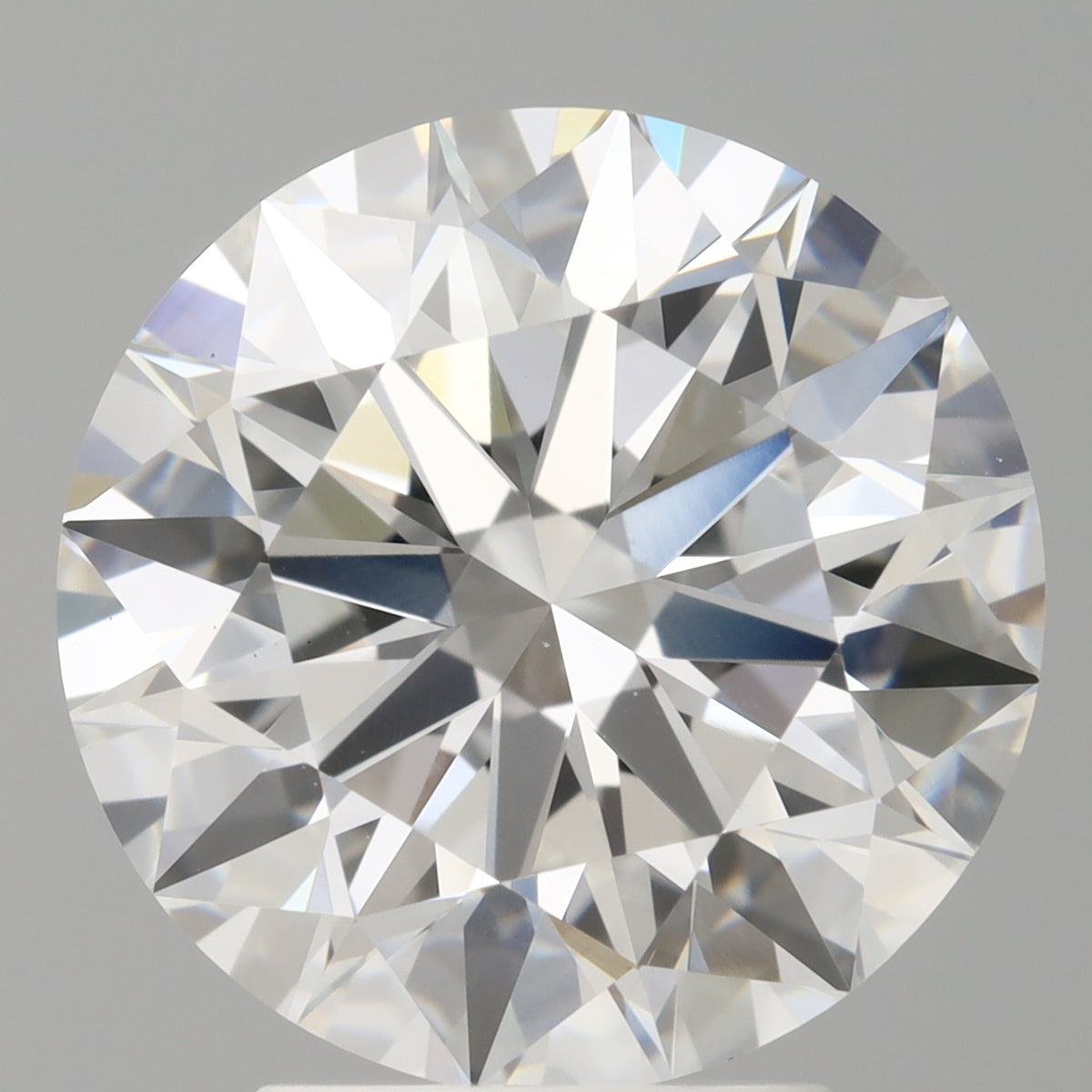 4.09 Carat Round Shaped, Ideal Cut, E Color, VVS2 Clarity, IGI Certified Lab Grown Diamond