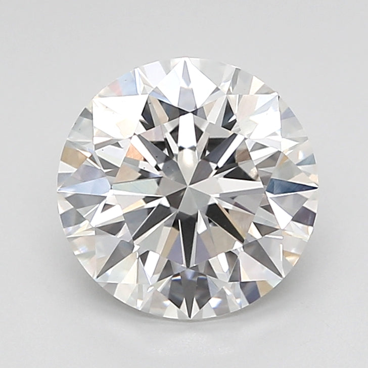 3.01 Carat Round Shaped, Ideal Cut, E Color, VS2 Clarity, IGI Certified Lab Grown Diamond