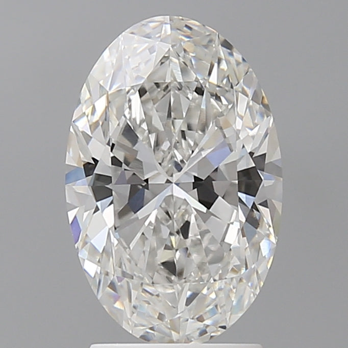 2.59 Carat Oval Shaped, Ideal Cut, E Color, VVS2 Clarity, IGI Certified Lab Grown Diamond