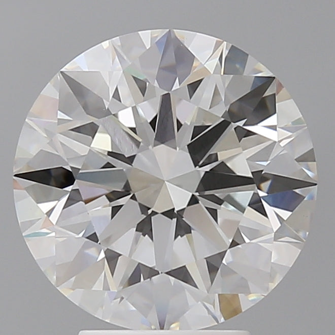 4.53 Carat Round Shaped, Ideal Cut, F Color, VVS2 Clarity, IGI Certified Lab Grown Diamond