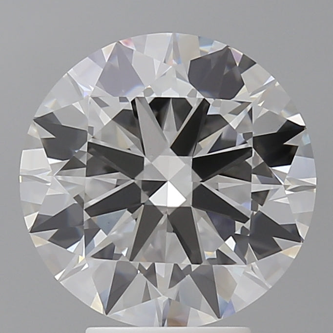 4.55 Carat Round Shaped, Ideal Cut, E Color, VVS2 Clarity, IGI Certified Lab Grown Diamond
