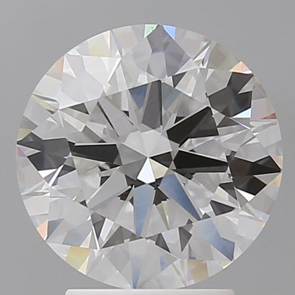 3.08 Carat Round Shaped, Ideal Cut, E Color, VVS2 Clarity, IGI Certified Lab Grown Diamond