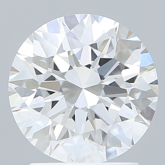 2.10 Carat Round Shaped, Excellent Cut, D Color, VVS1 Clarity, IGI Certified Lab Grown Diamond