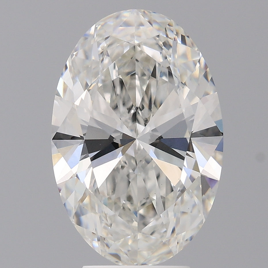5.00 Carat Oval Shaped, Ideal Cut, F Color, VS1 Clarity, IGI Certified Lab Grown Diamond