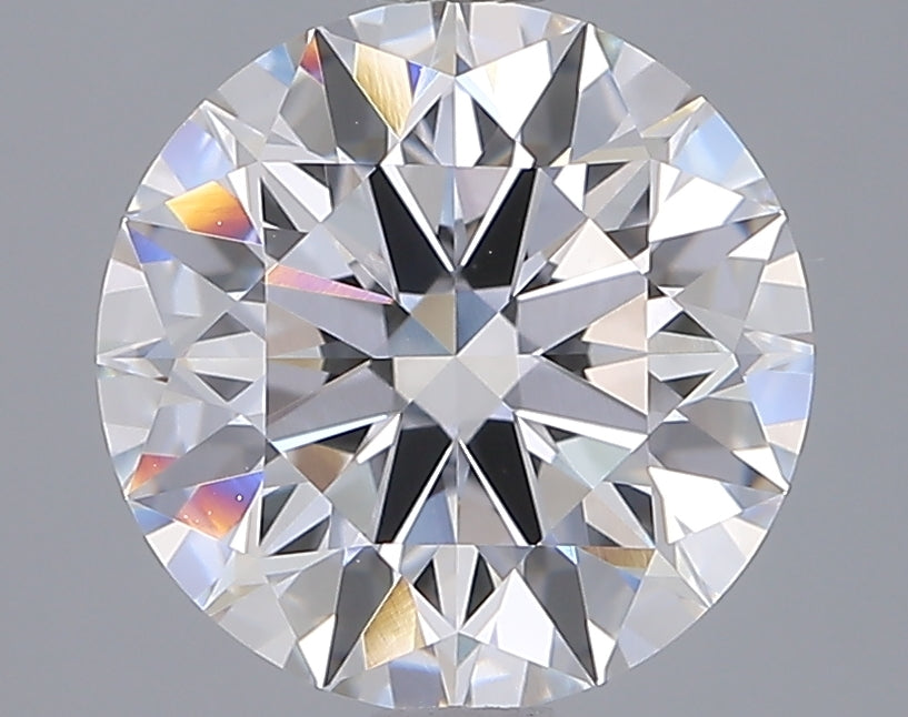 3.04 Carat Round Shaped, Ideal Cut, E Color, VVS2 Clarity, IGI Certified Lab Grown Diamond