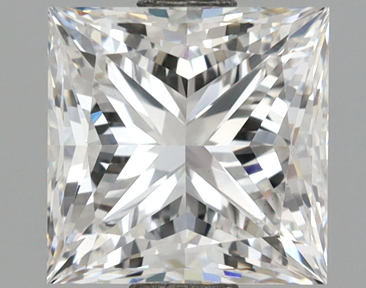 2.02 Carat Princess Shaped, Excellent Cut, D Color, VS1 Clarity, IGI Certified Lab Grown Diamond