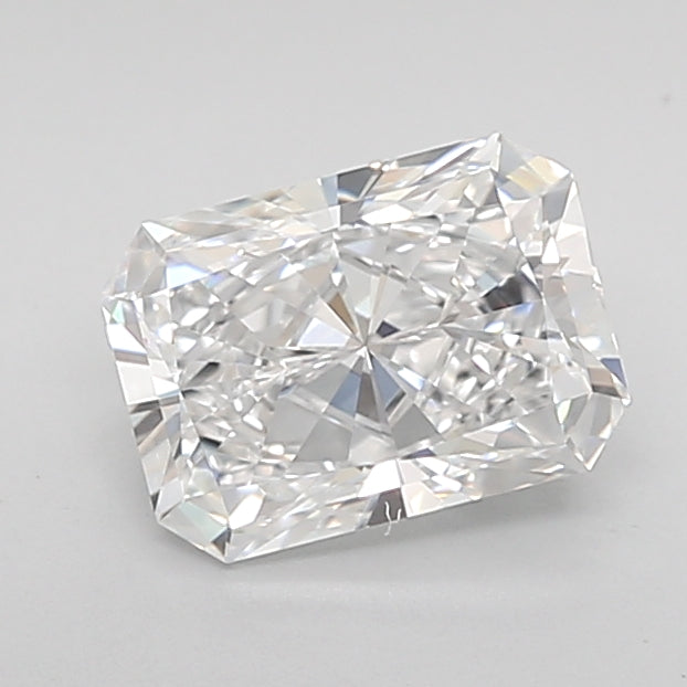 1.51 Carat Radiant Shaped, Ideal Cut, D Color, VS1 Clarity, IGI Certified Lab Grown Diamond