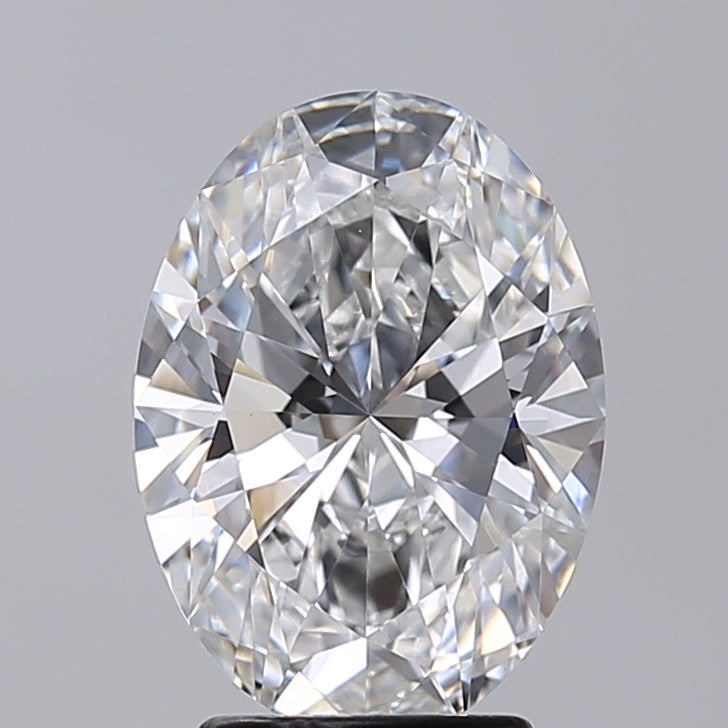 3.02 Carat Oval Shaped, Excellent Cut, E Color, VVS2 Clarity, IGI Certified Lab Grown Diamond