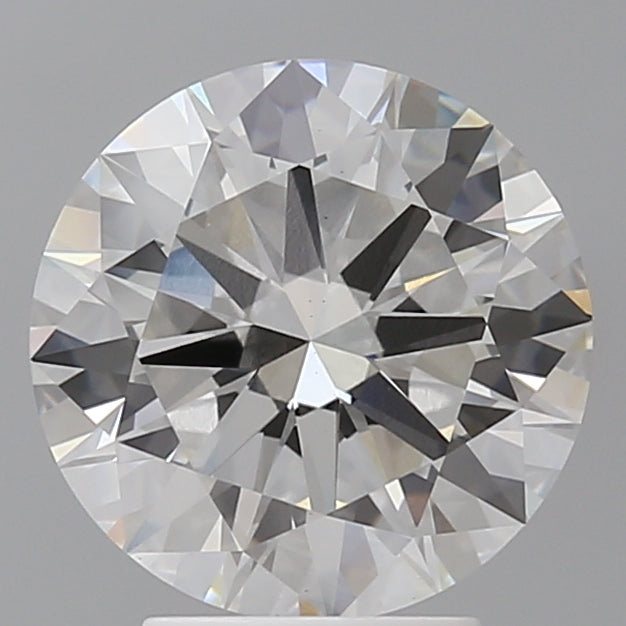 3.59 Carat Round Shaped, Excellent Cut, F Color, VS1 Clarity, IGI Certified Lab Grown Diamond