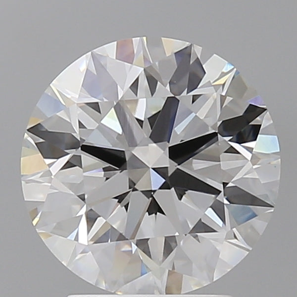 3.08 Carat Round Shaped, Ideal Cut, F Color, VVS2 Clarity, IGI Certified Lab Grown Diamond