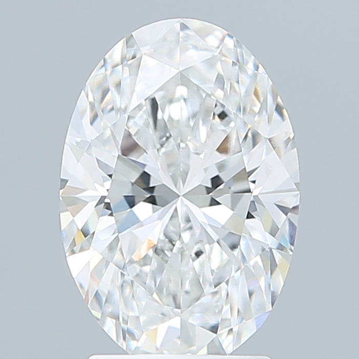 2.60 Carat Oval Shaped, Ideal Cut, E Color, VVS2 Clarity, IGI Certified Lab Grown Diamond