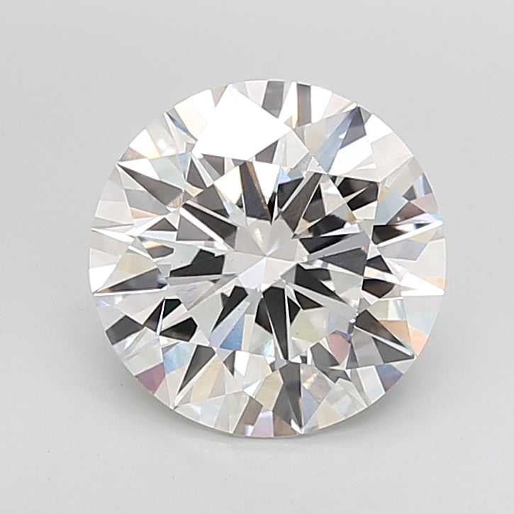 6.00 Carat Round Shaped, Ideal Cut, E Color, VVS2 Clarity, IGI Certified Lab Grown Diamond
