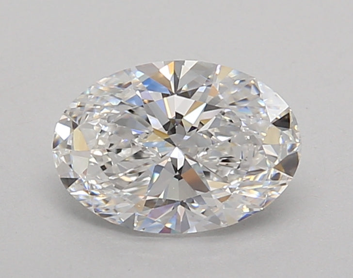 1.00 Carat Oval Shaped, Excellent Cut, D Color, VVS2 Clarity, IGI Certified Lab Grown Diamond