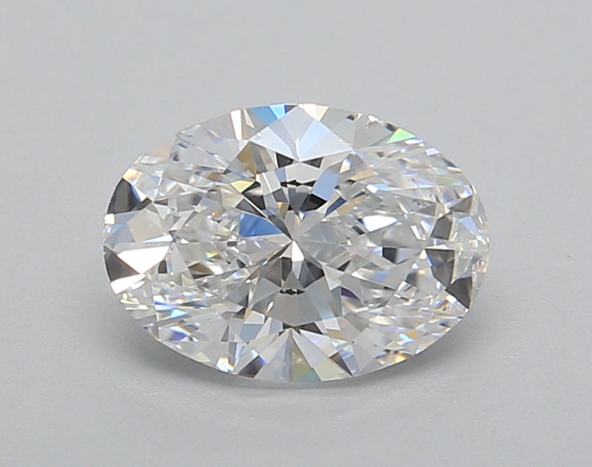 1.48 Carat Oval Shaped, Excellent Cut, D Color, VS1 Clarity, IGI Certified Lab Grown Diamond