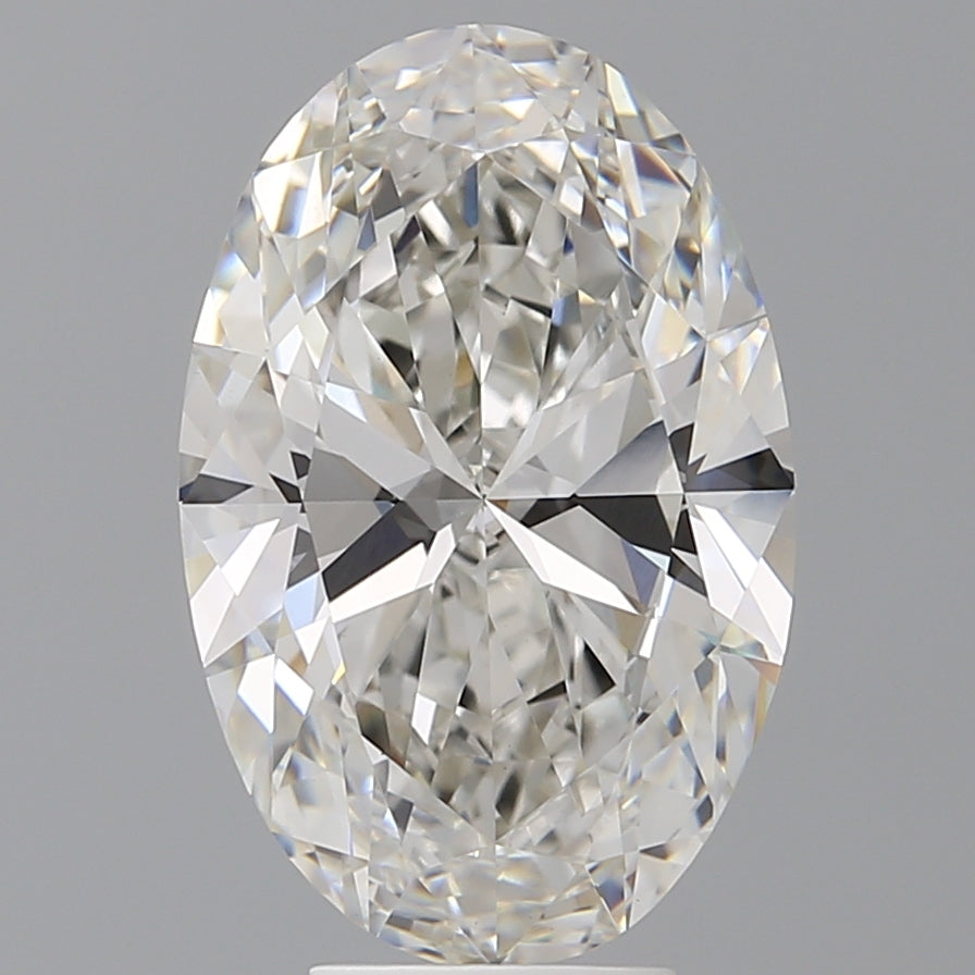 6.03 Carat Oval Shaped, Ideal Cut, F Color, VVS2 Clarity, IGI Certified Lab Grown Diamond