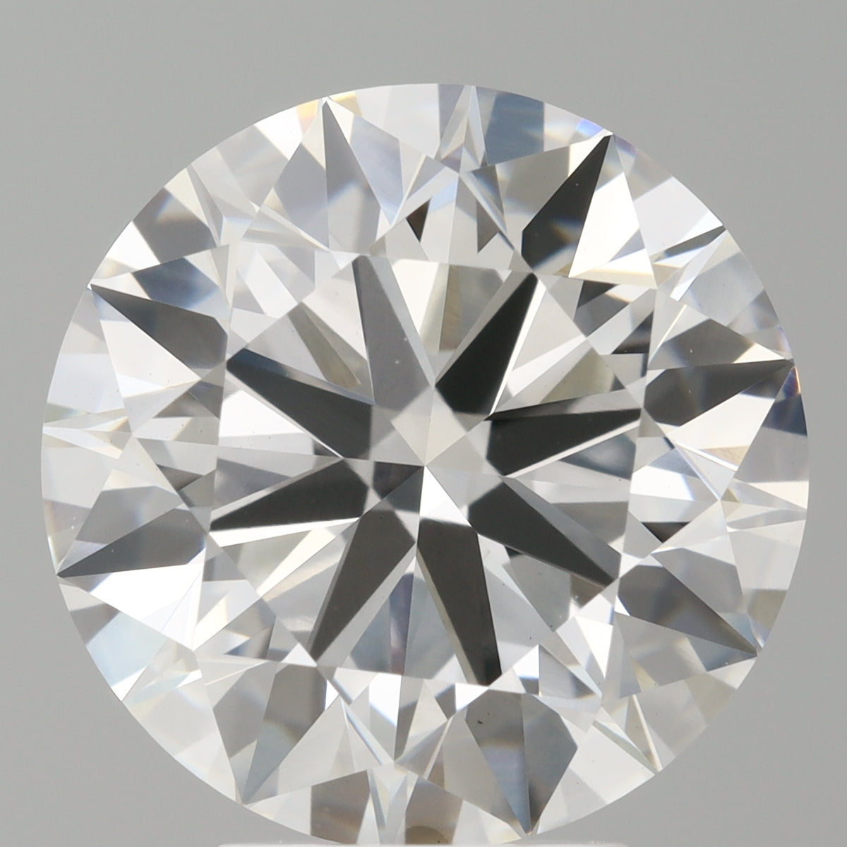 4.96 Carat Round Shaped, Ideal Cut, E Color, VVS2 Clarity, IGI Certified Lab Grown Diamond