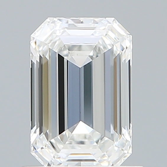 1.05 Carat Emerald Shaped, Ideal Cut, D Color, IF Clarity, IGI Certified Lab Grown Diamond