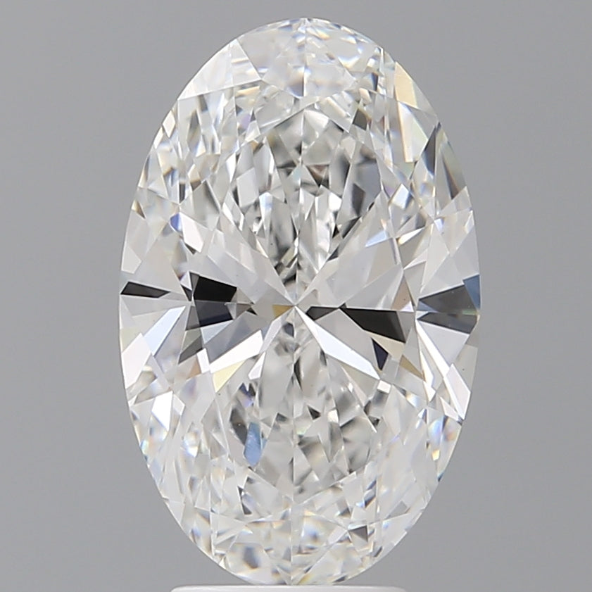 4.51 Carat Oval Shaped, Ideal Cut, E Color, VVS2 Clarity, IGI Certified Lab Grown Diamond