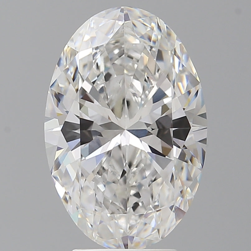 4.57 Carat Oval Shaped, Ideal Cut, E Color, VVS2 Clarity, IGI Certified Lab Grown Diamond