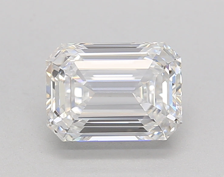 1.09 Carat Emerald Shaped, Ideal Cut, E Color, VVS1 Clarity, IGI Certified Lab Grown Diamond